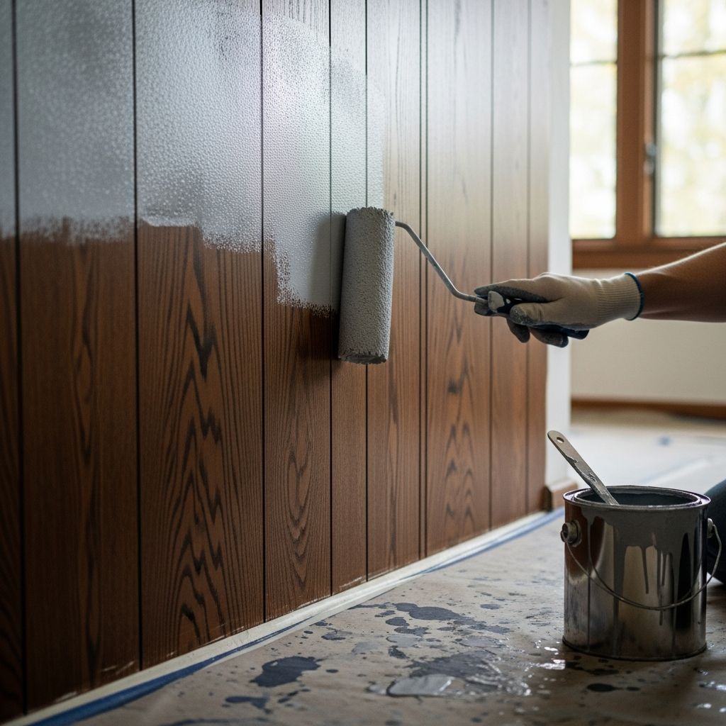 Transform outdated wood paneling with expert painting techniques and step-by-step instructions.