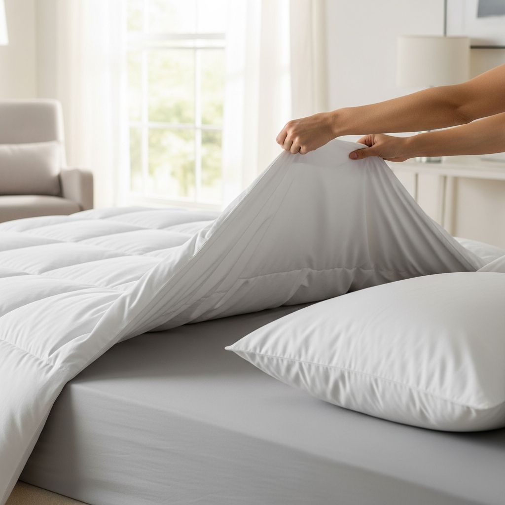 Master the art of changing your duvet cover without the frustration using this simple method.