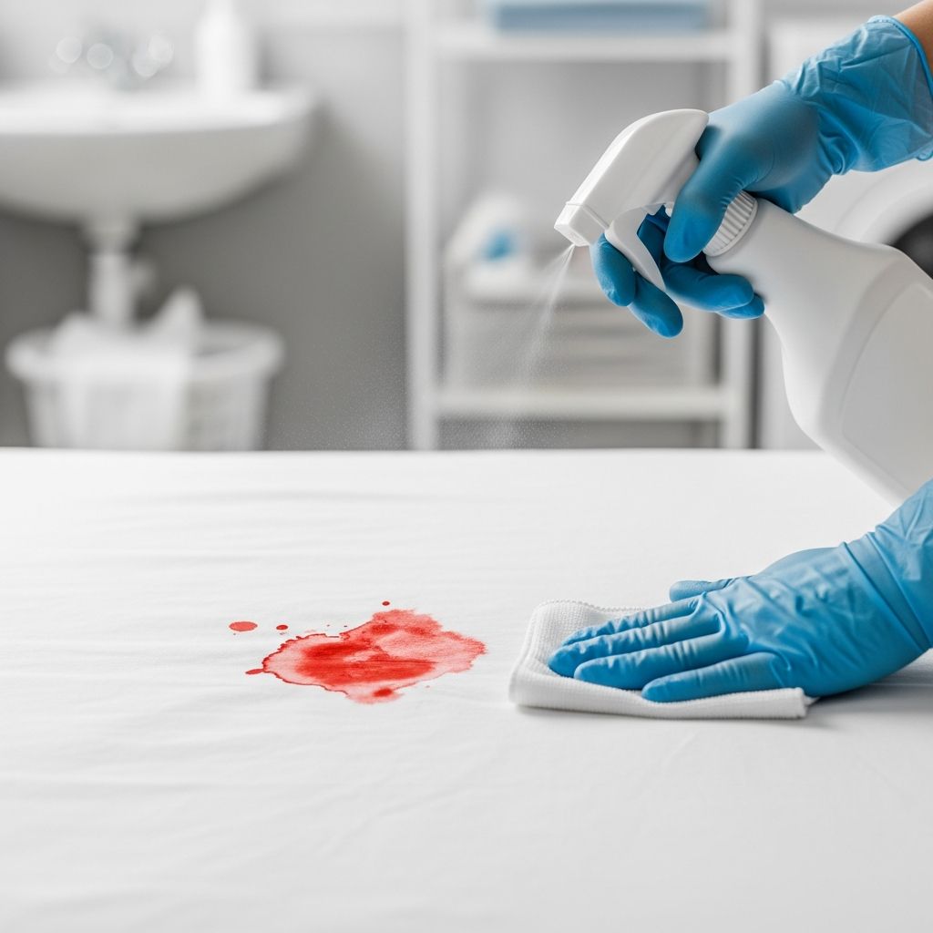 Master the art of removing blood stains from any fabric with proven methods and expert tips.