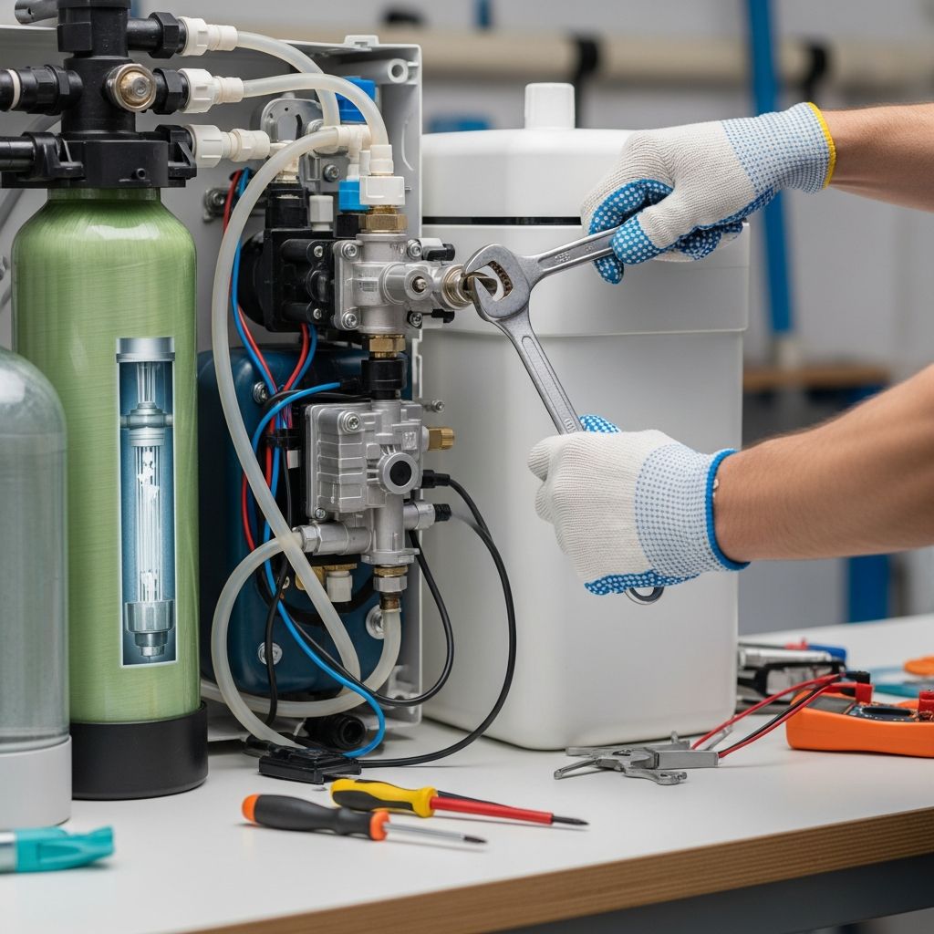 Learn how to diagnose, repair, and maintain your water softener for optimal performance and longevity.