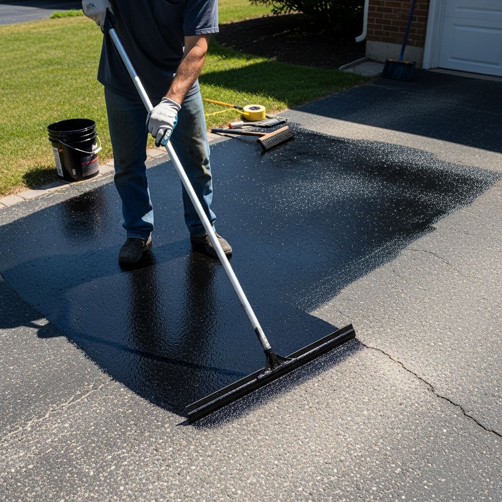 Master the art of driveway sealing with our comprehensive step-by-step guide for homeowners.