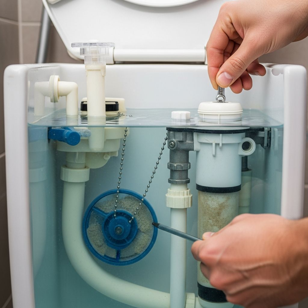 How To Stop A Running Toilet: 3 Simple DIY Fixes Learn simple DIY solutions to fix a running toilet and save water and money.