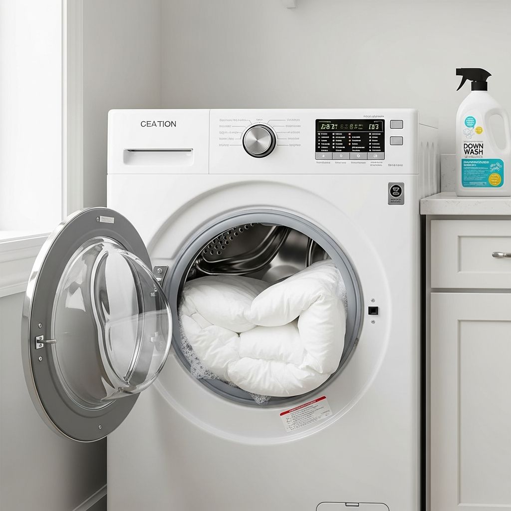 Master the art of washing your down comforter to maintain its loft and comfort for years to come.