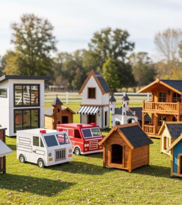 Creative, comfortable and practical dog house ideas your best friend will actually love.