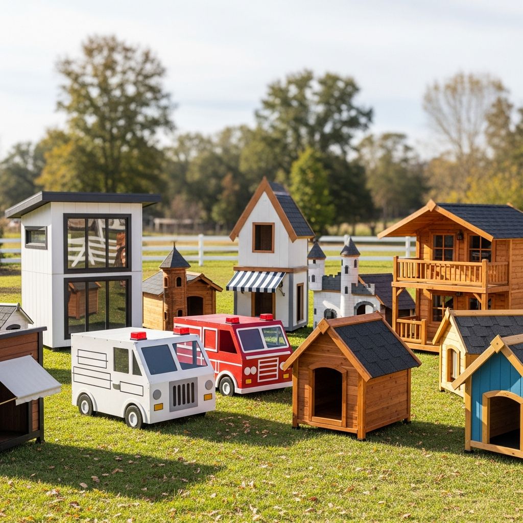 Creative, comfortable and practical dog house ideas your best friend will actually love.