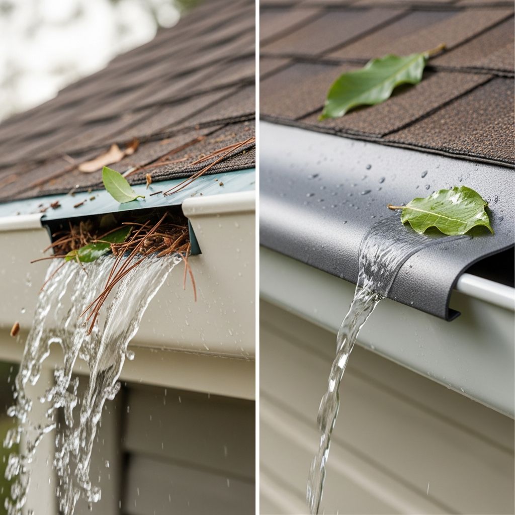 Compare LeafGuard and Gutter Helmet gutter systems to find the best protection for your home.