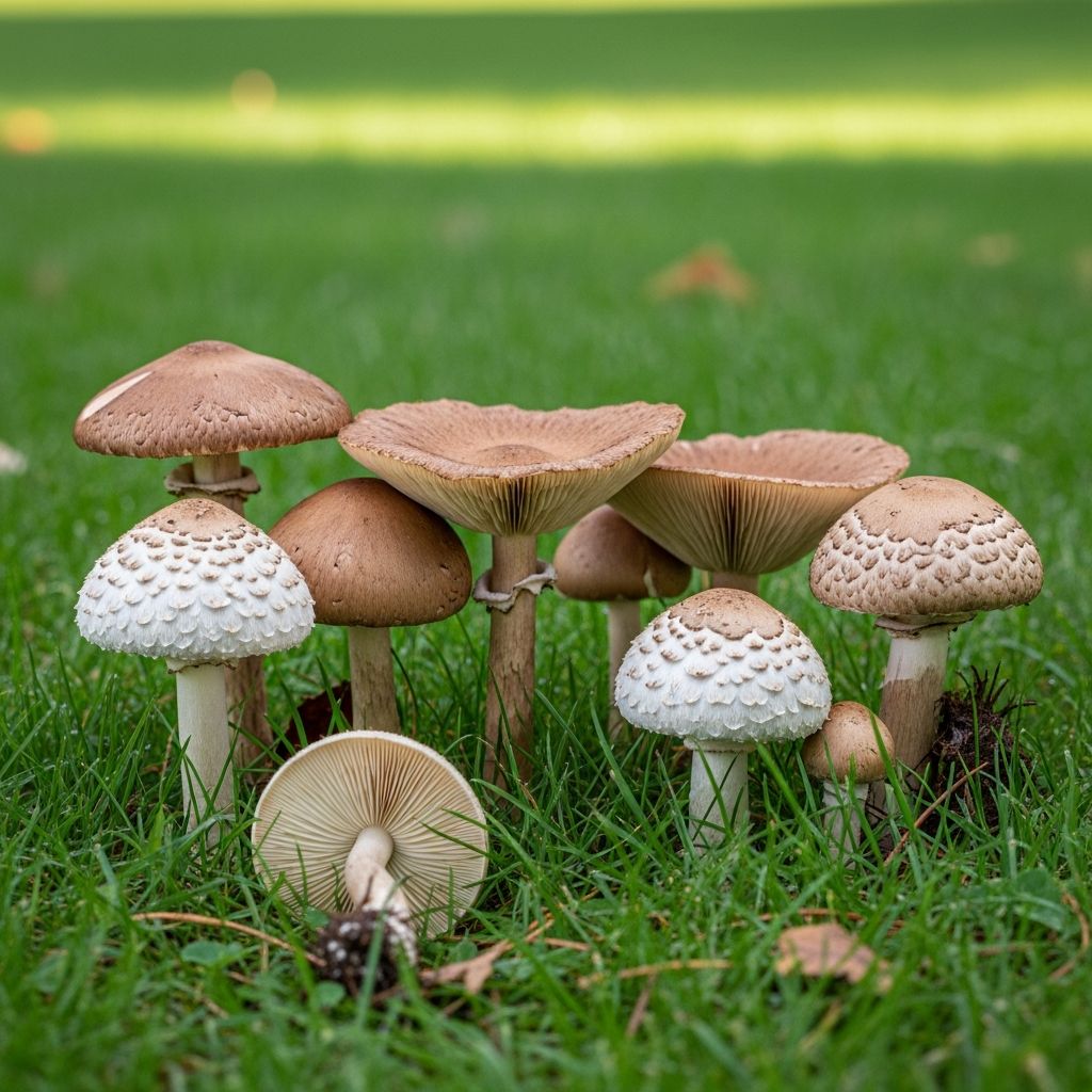 Mushrooms Growing in Grass: Causes, Types & Solutions Complete guide to identifying mushrooms in your lawn and effective removal strategies.