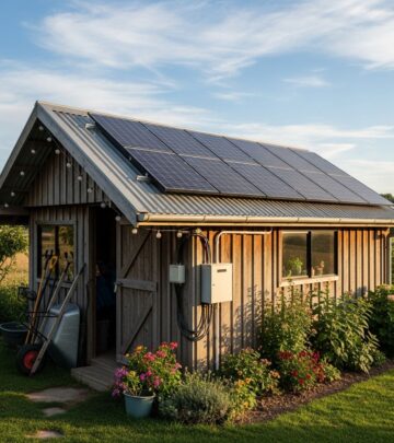 Turn your shed into a self-powered workspace with a simple, reliable solar setup.