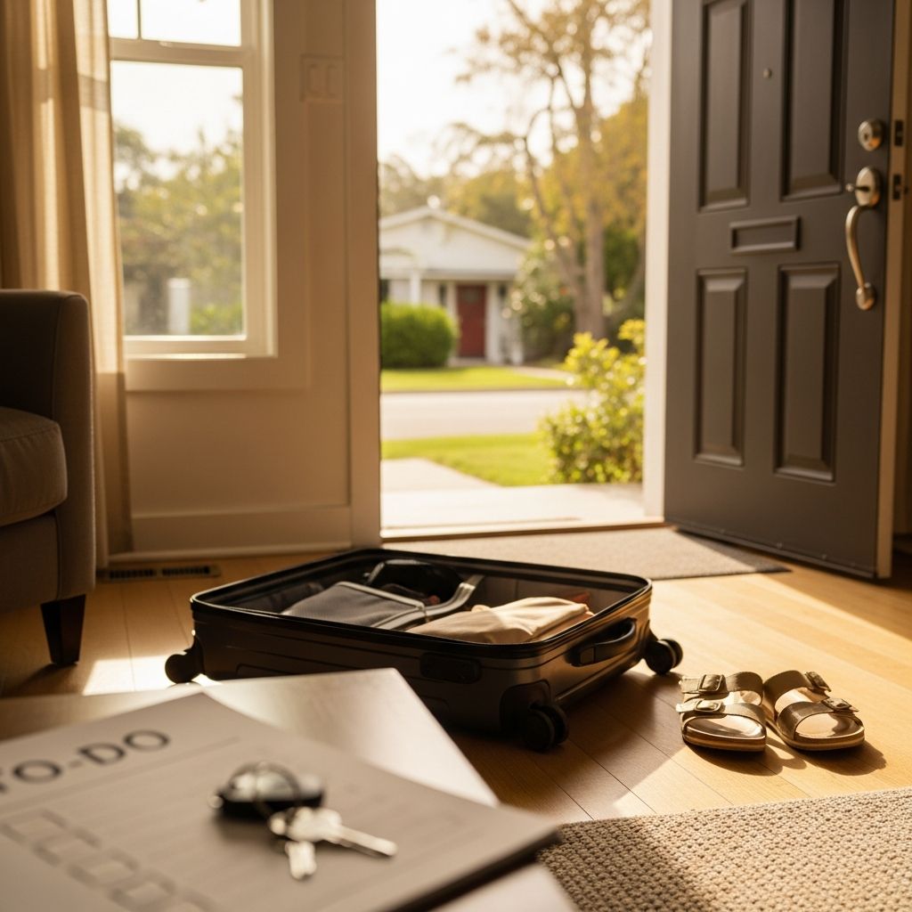 Secure, clean, and ready for your return—how to prep your home before every trip.