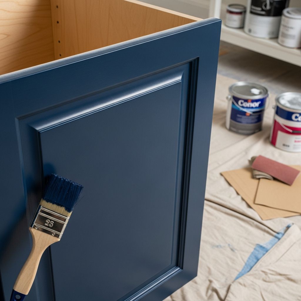 Turn dated cabinets into a custom, high-end feature without replacing a single box.