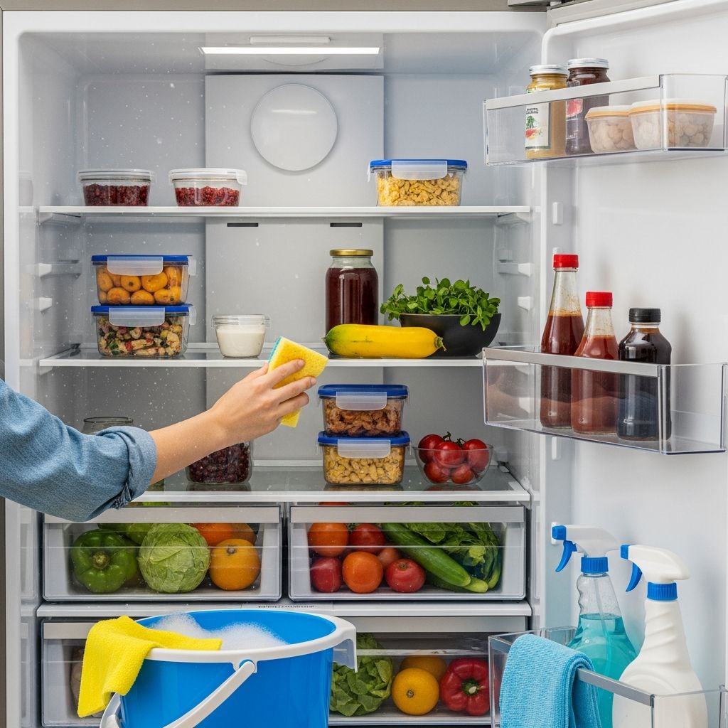 Master the art of refrigerator cleaning with our comprehensive guide to maintaining a fresh, organized, and hygienic fridge.