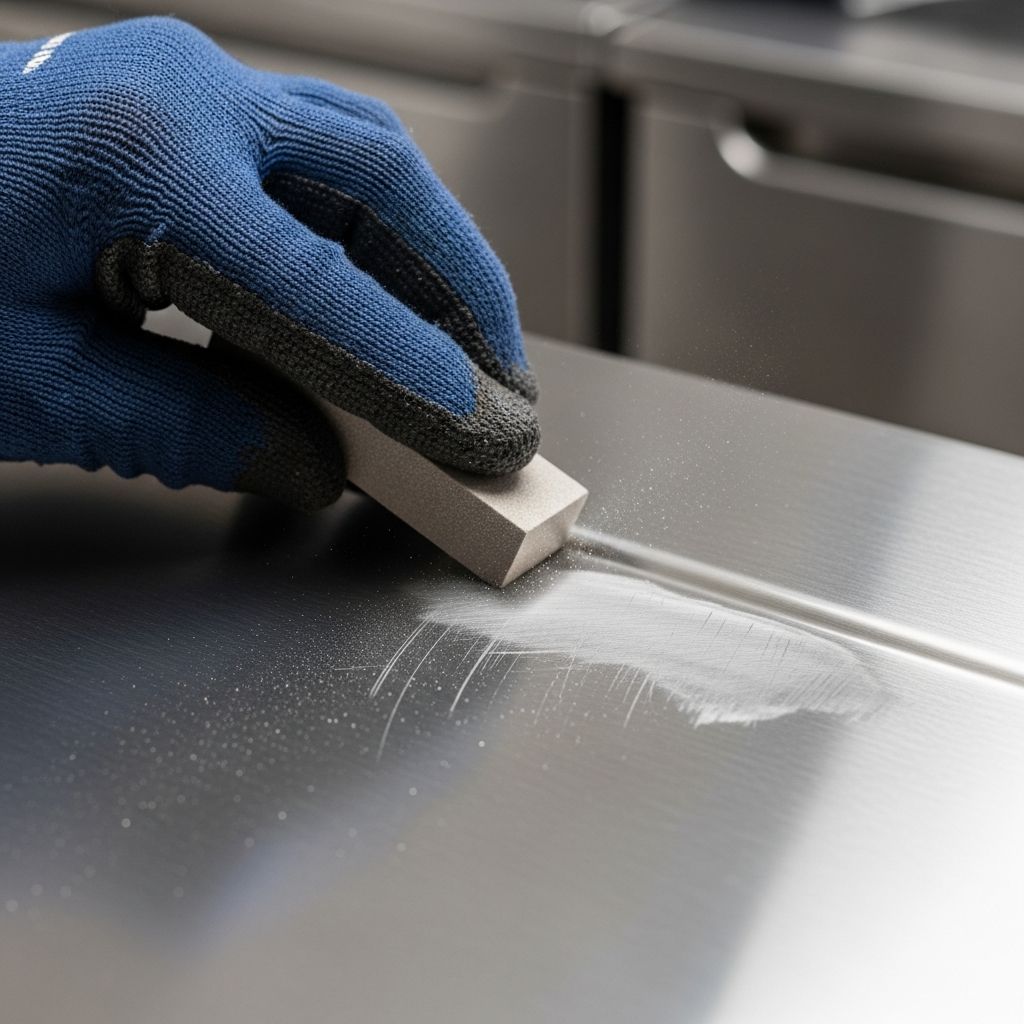 Master the art of removing scratches from stainless steel with proven techniques and professional tips.
