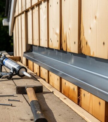 Learn how to install kick-out flashing to prevent water damage and rot in your home's siding.