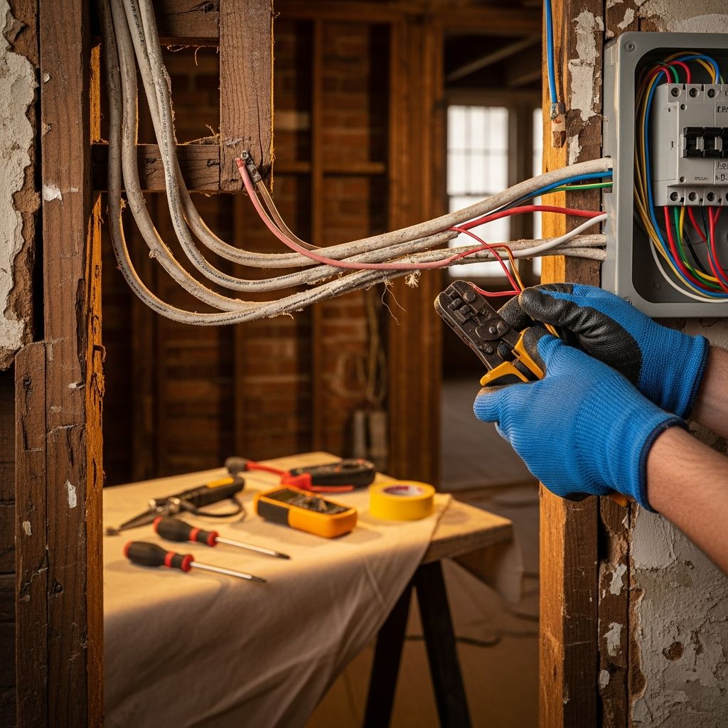 How to modernize your home’s wiring safely, legally, and with minimal disruption.