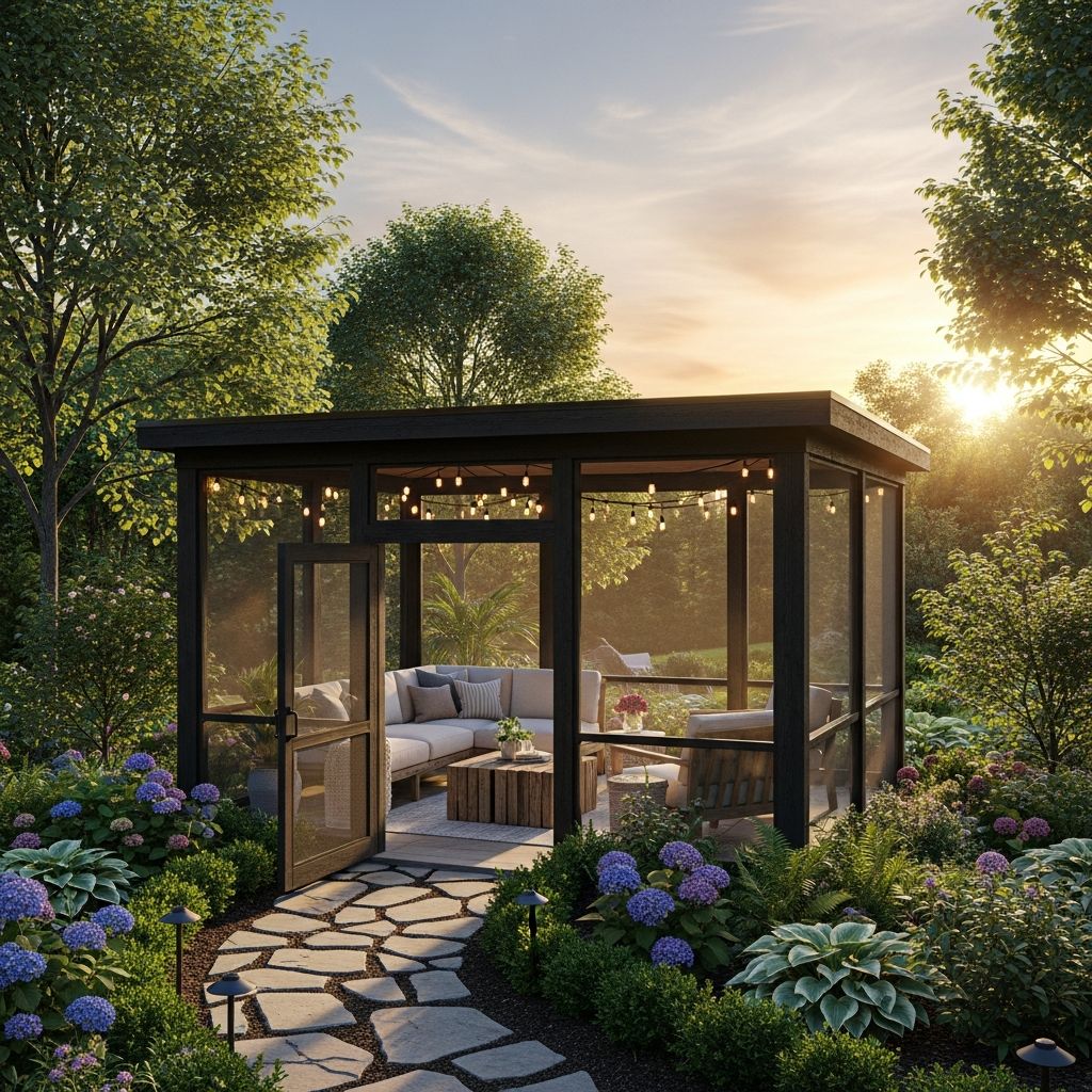 Create your ideal outdoor living space with detailed screen house plans and building guides.