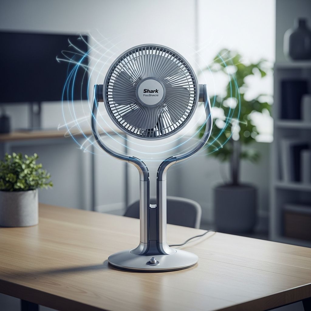 Complete guide to the Shark FlexBreeze portable fan with misting technology