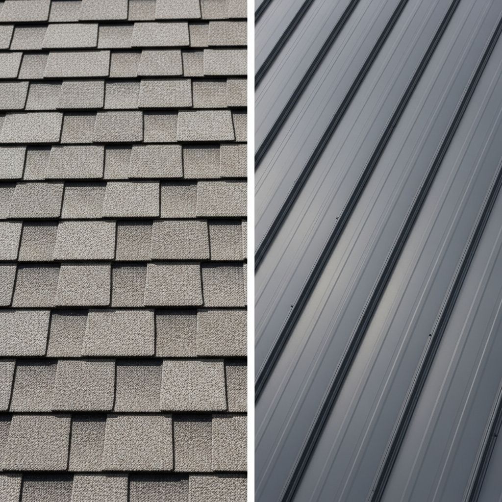 Compare metal roofs and asphalt shingles: upfront costs, lifespan, maintenance, and long-term value.