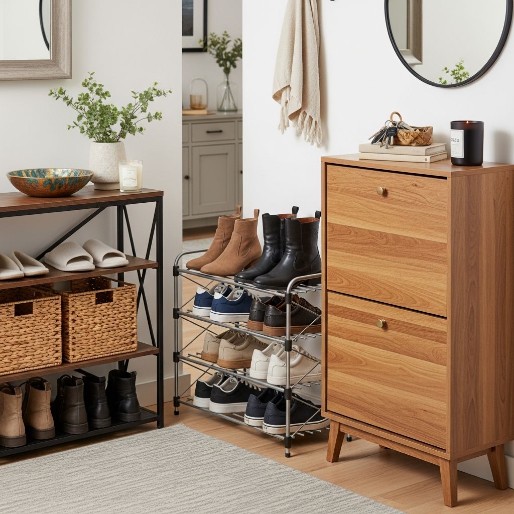 Smart shoe rules and storage ideas to keep every room cleaner, calmer, and more organized.