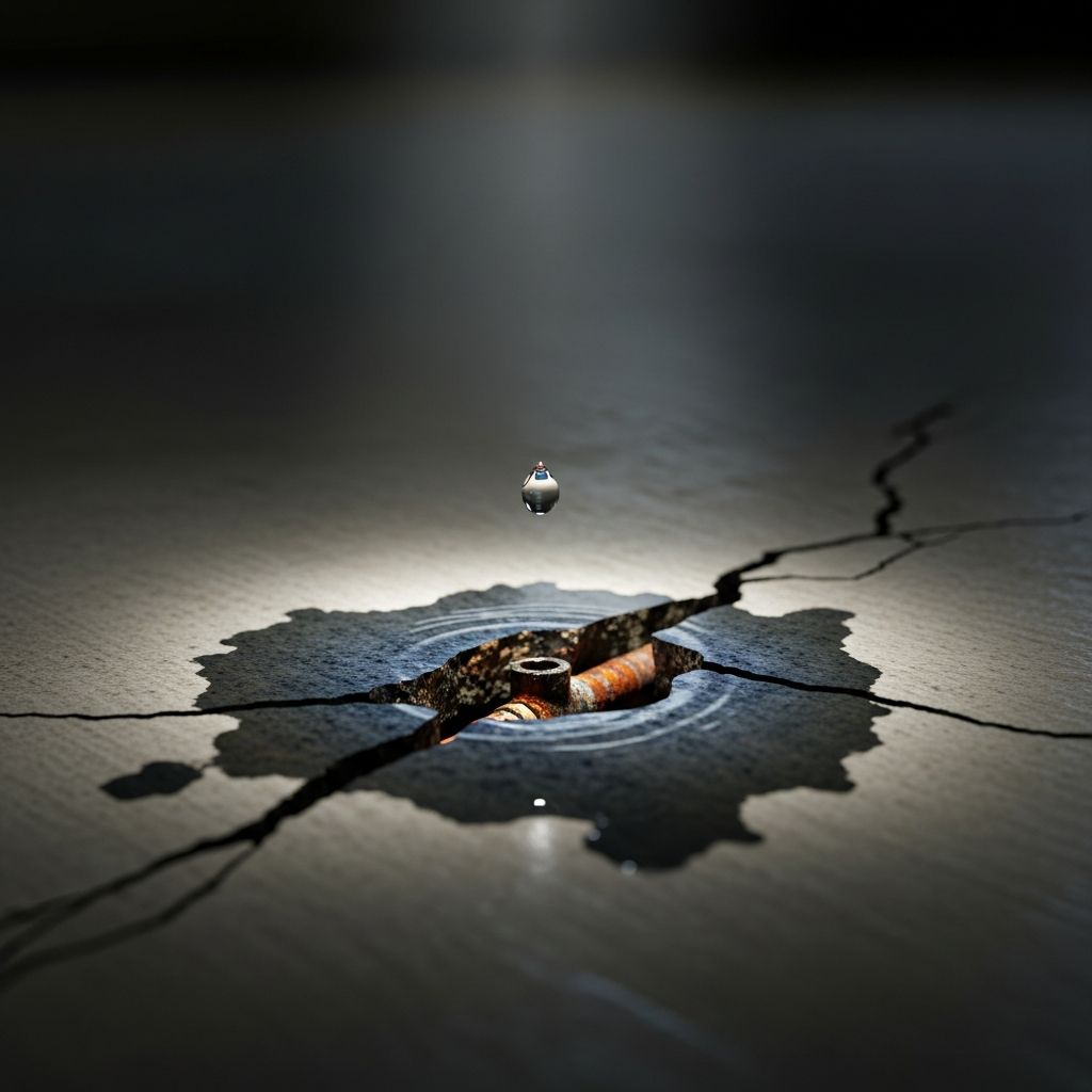 Learn to identify slab leaks early: recognize warning signs that protect your home's foundation.