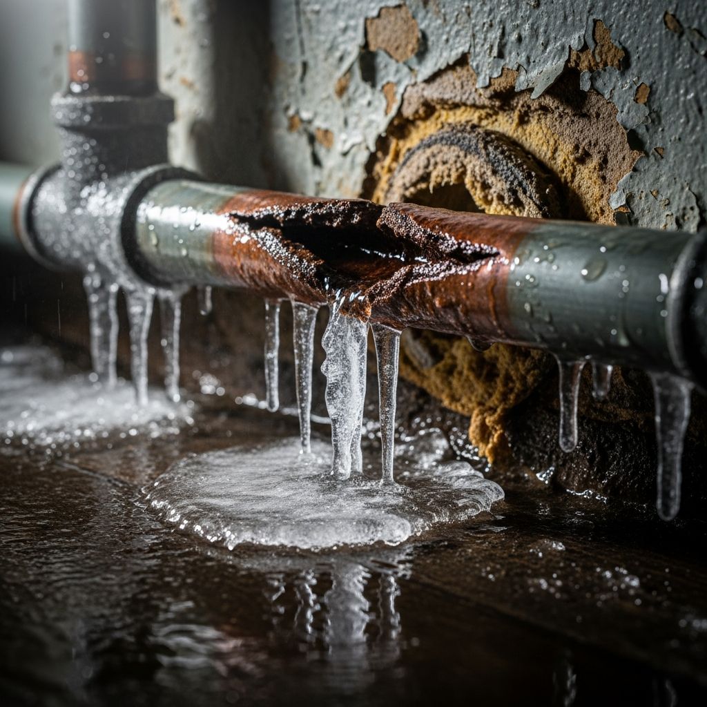 Recognize the warning signs of frozen pipes and protect your home from costly damage.
