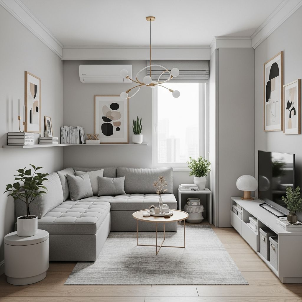 Turn your tiny apartment into a calm, clutter-free retreat with smart, stylish organizing techniques.