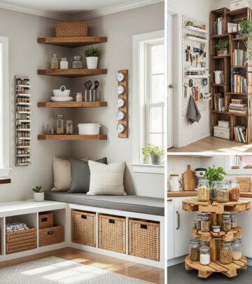 Turn cluttered rooms into calm, functional spaces with creative DIY storage that really works.