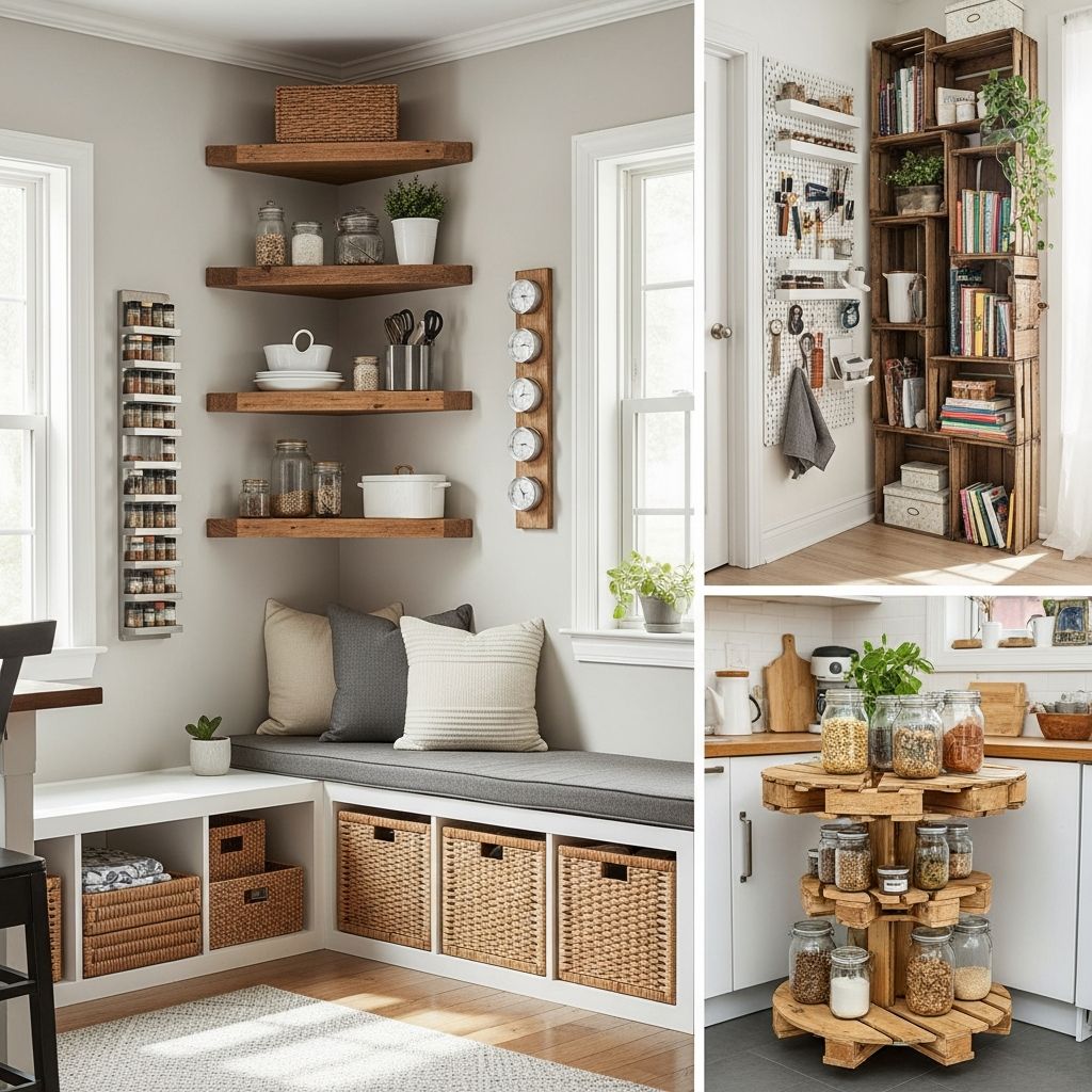 Turn cluttered rooms into calm, functional spaces with creative DIY storage that really works.