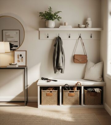 Turn the first five feet of your home into the hardest-working space in the house.