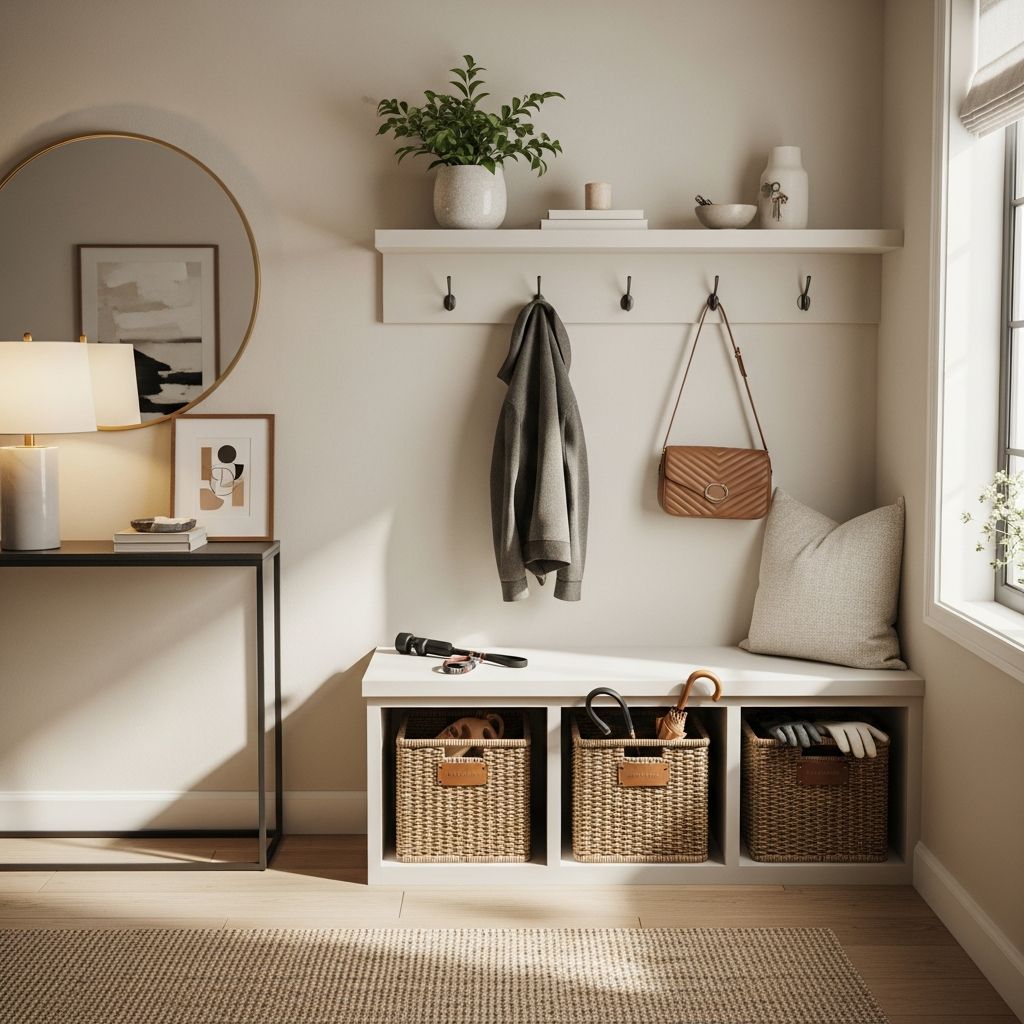 Turn the first five feet of your home into the hardest-working space in the house.