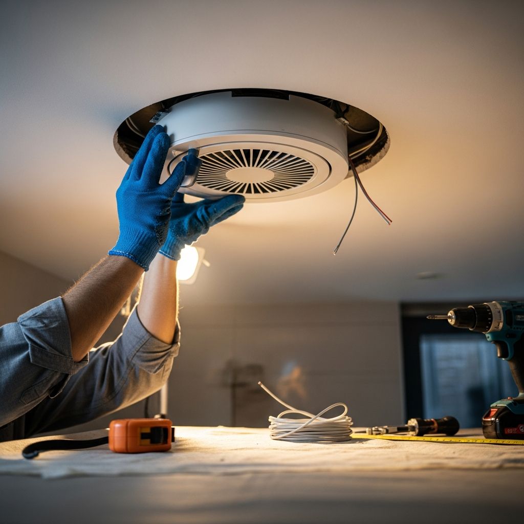 A practical homeowner’s guide to safely and efficiently mounting an exhaust fan