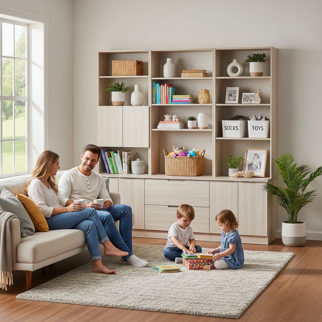 Simple systems that keep the mess in check, even when life gets loud.