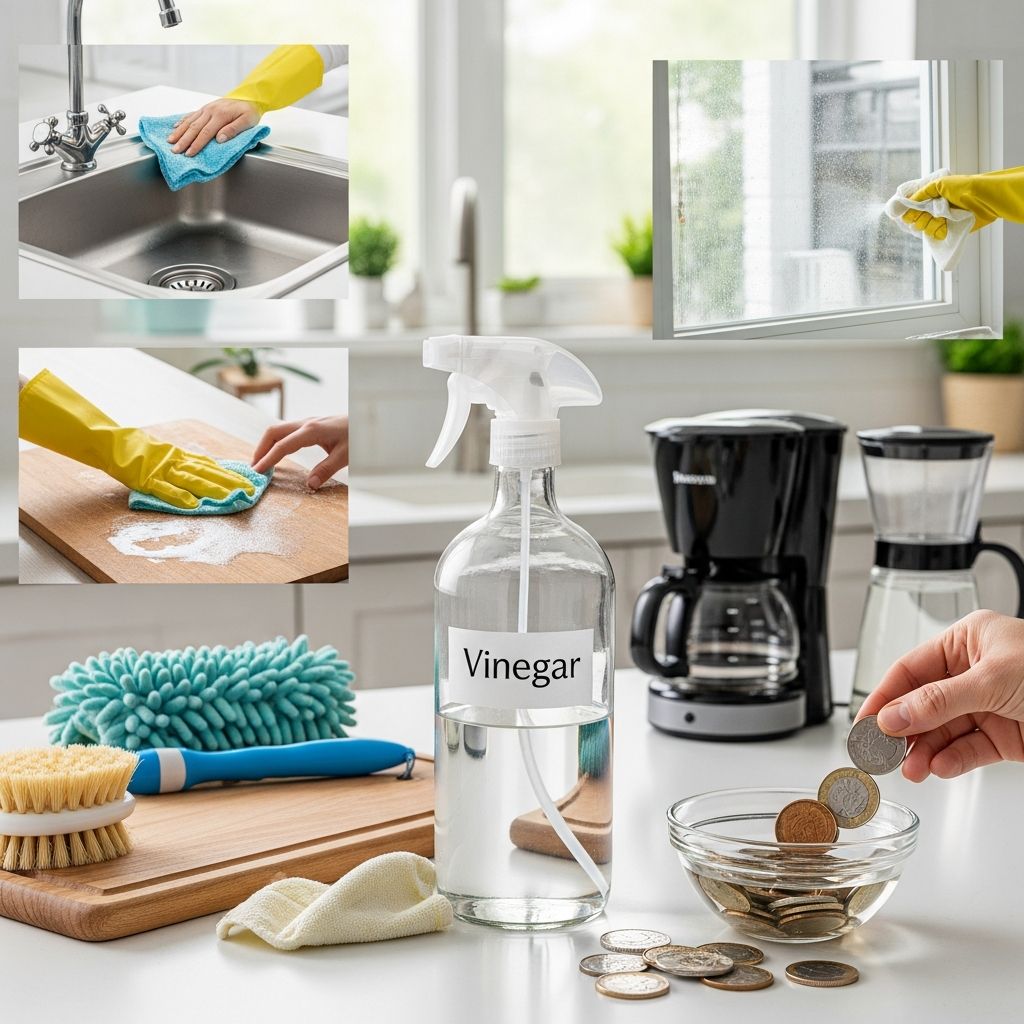 Discover the power of vinegar as a natural, cost-effective cleaning solution for your entire home.