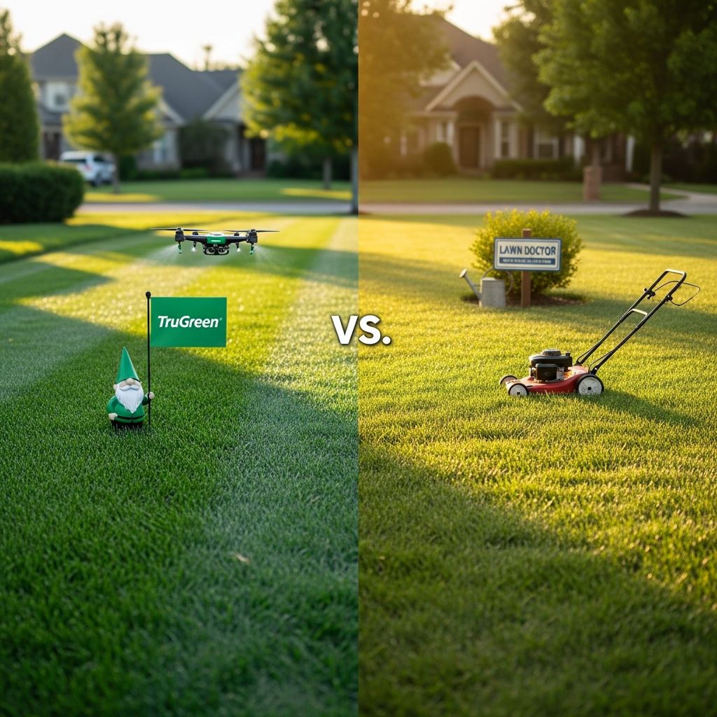 Compare TruGreen and Lawn Doctor to find the best lawn care service for your needs and budget.