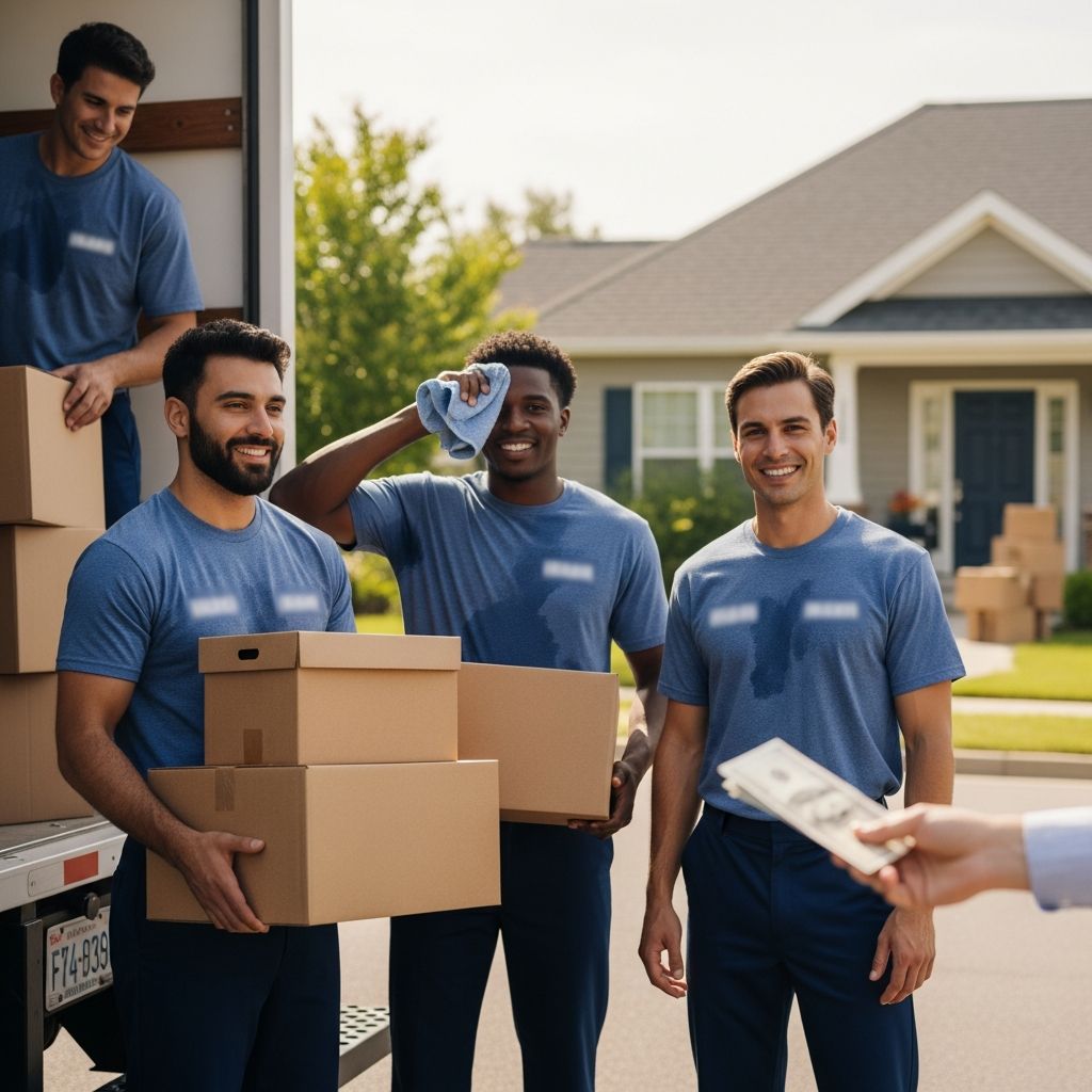 Master mover gratuity with our comprehensive tipping guide and calculator tool.