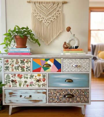 Transform old dressers into stunning furniture with creative upcycling techniques and ideas.