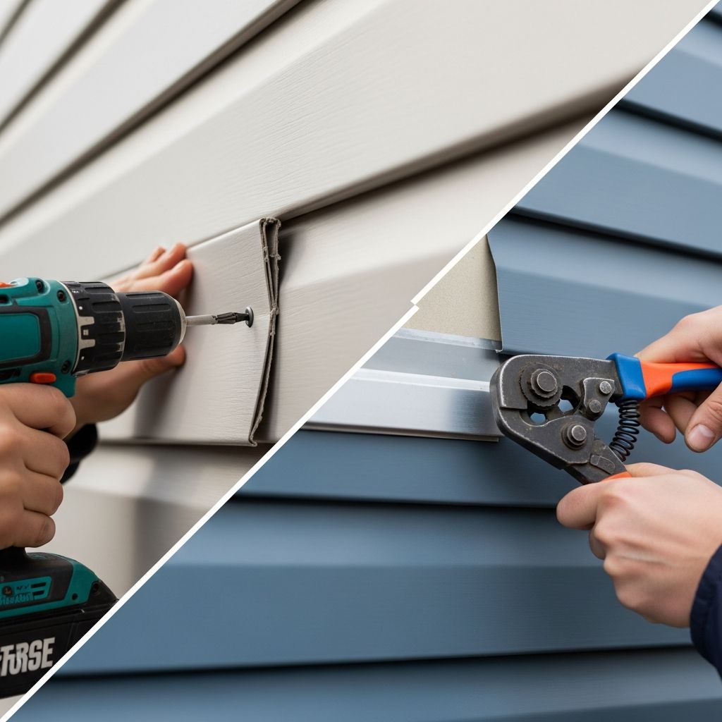 Vinyl vs Aluminum Siding: Installation Guide & Comparison Complete guide to choosing between vinyl and aluminum siding for your home renovation project.