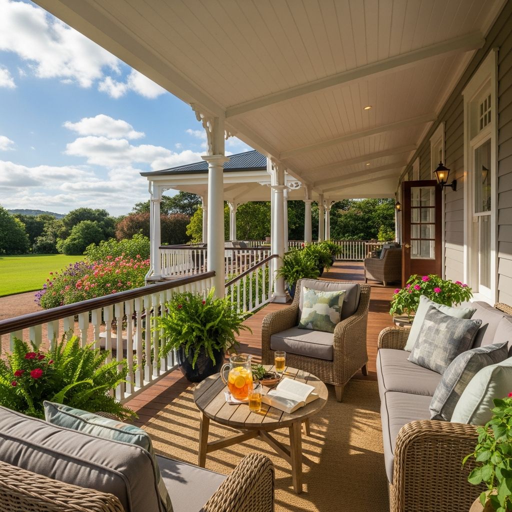 Explore verandas: their definition, architectural styles, design elements, and how to create the perfect outdoor retreat.