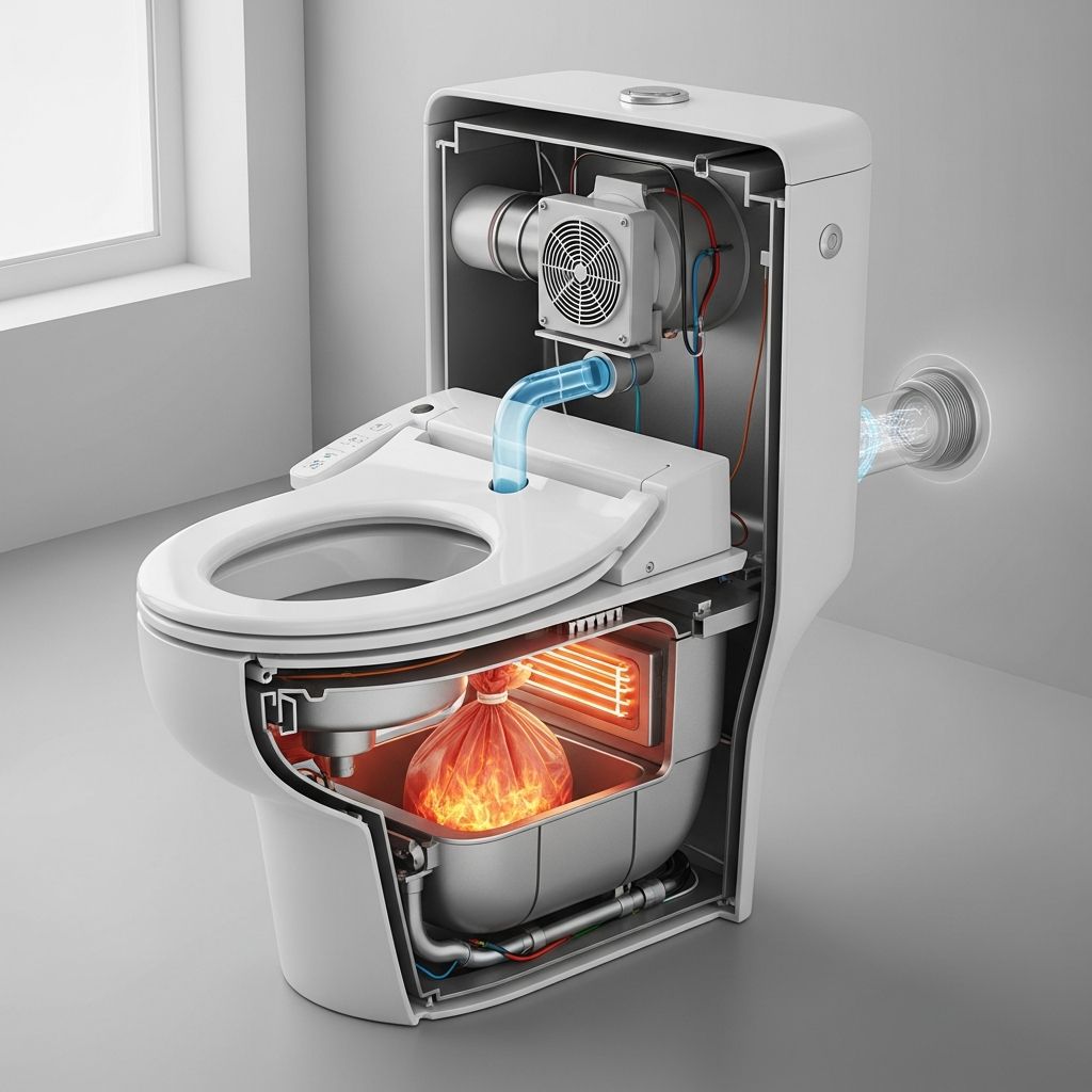 Discover how incinerating toilets work and why they're ideal for off-grid living.