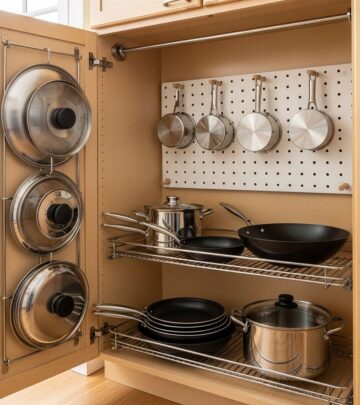 Discover affordable, space-saving strategies to neatly store pots, pans, and lids using everyday items and clever DIY tricks for any kitchen size.