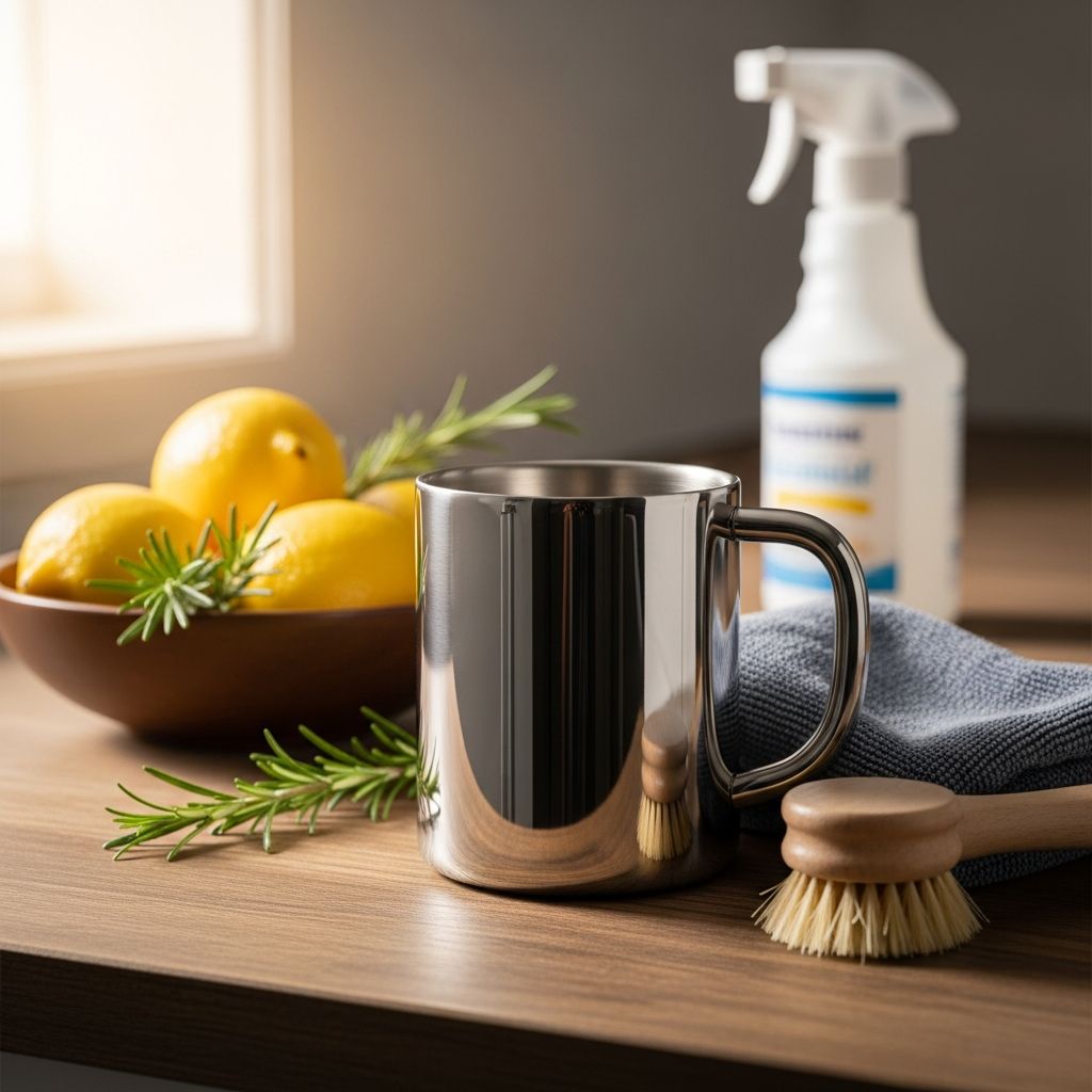 Ultimate Guide to Cleaning Stainless Steel Coffee Mugs Discover proven methods to banish coffee stains from your stainless steel mugs and keep them sparkling for daily use.