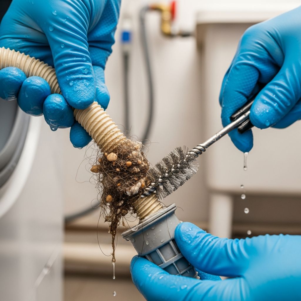 Clearing A Blocked Washer Drain Hose: Step-By-Step Guide Master the art of unclogging your washing machine drain hose to restore efficient drainage and prevent costly breakdowns.