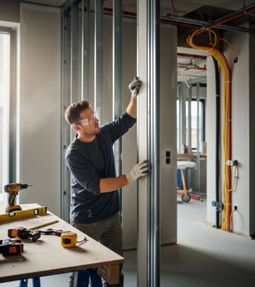 Master the art of building stable, narrow walls for garages, room dividers, and space-saving partitions with proven techniques and code-compliant methods.