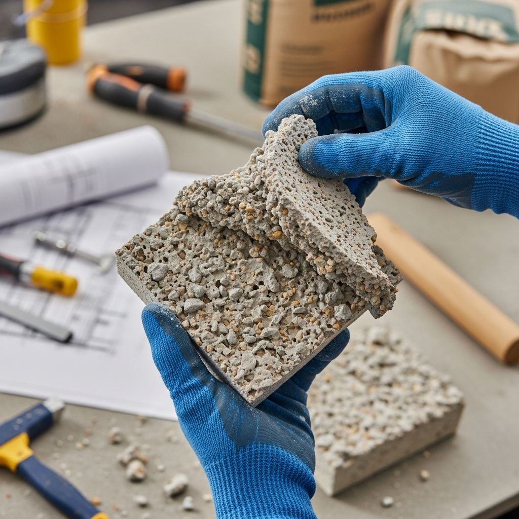 Discover how to create lightweight concrete at home or on-site, using simple materials for stronger, lighter builds in modern projects.