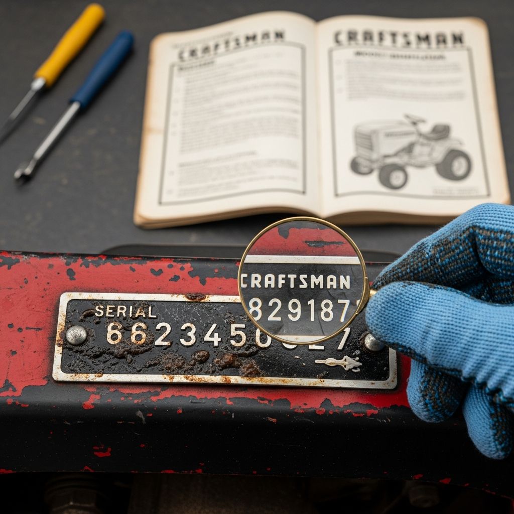 Identifying Craftsman Riding Mower Manufacturing Dates Learn to decode your Craftsman mower's production year using serial numbers and identification labels.