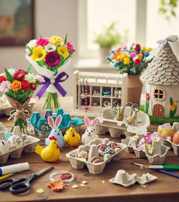 Transform discarded egg cartons into stunning home decor, fun kids' crafts, and practical organizers with these eco-friendly DIY projects.