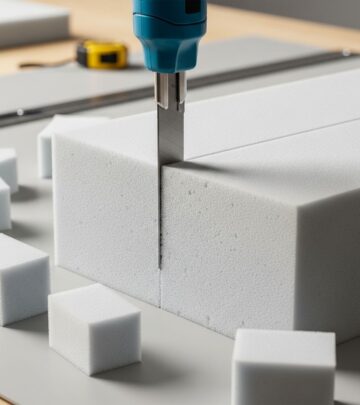 Master precise memory foam cutting techniques for mattresses, toppers, pillows, and crafts with safe, effective tools and methods.