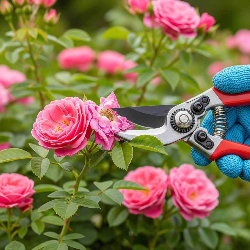 Unlock continuous blooms and pristine looks for your Knock Out roses with expert deadheading techniques and seasonal care tips.
