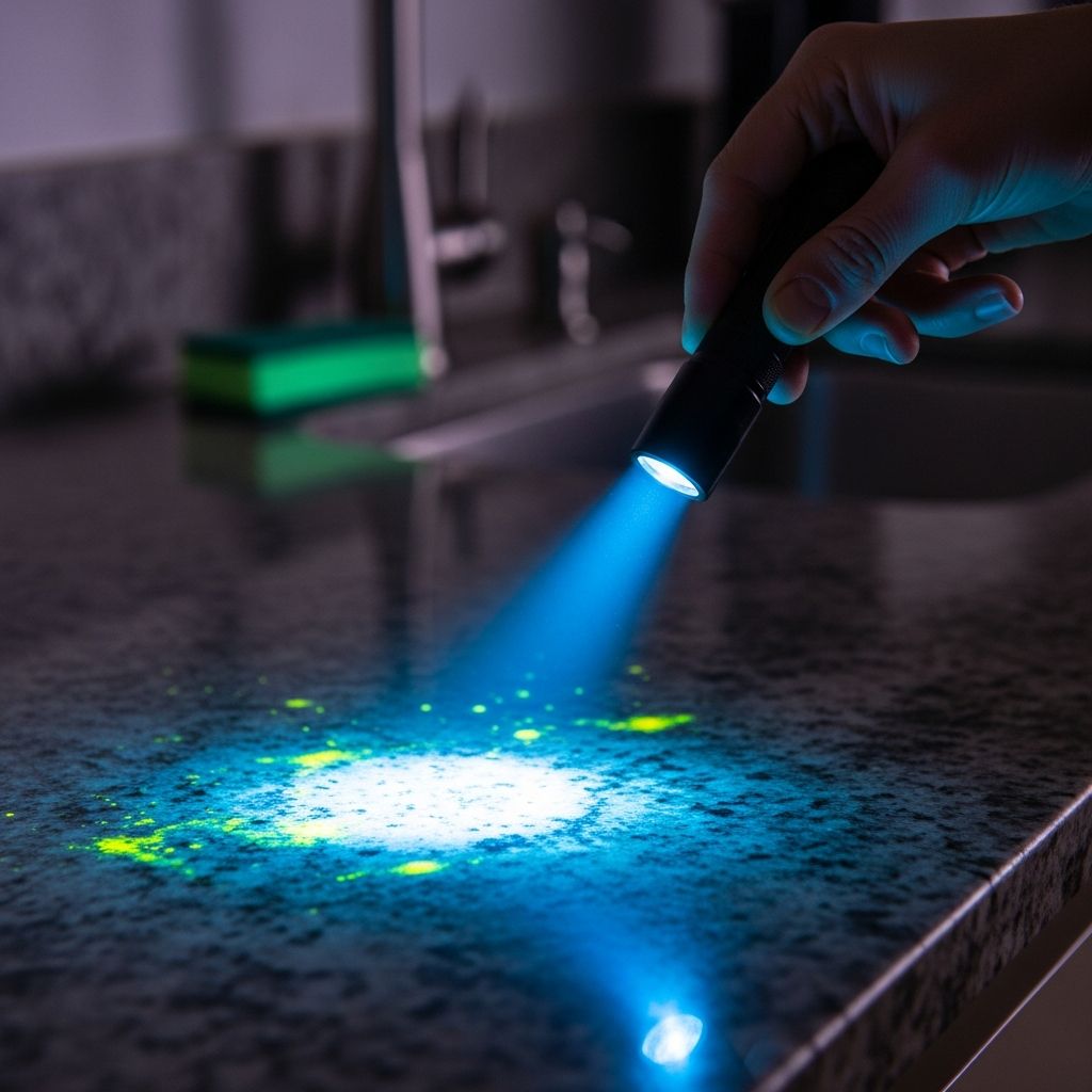 Unlock the power of UV black lights to reveal and eliminate invisible bacteria in your living spaces for superior hygiene.