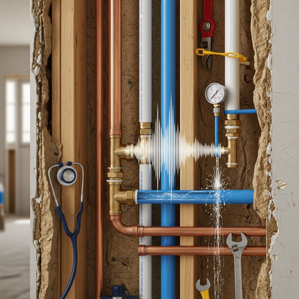 Learn to identify causes and implement effective solutions for noisy water pipes.