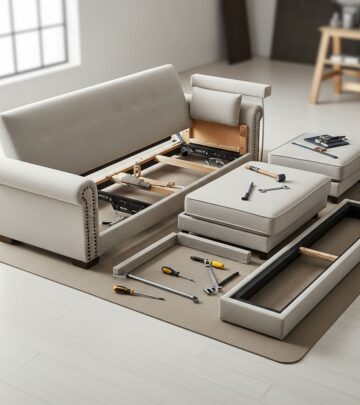 Master the art of safely taking apart your La-Z-Boy sofa for effortless moving, storage, or maintenance with this detailed step-by-step manual.